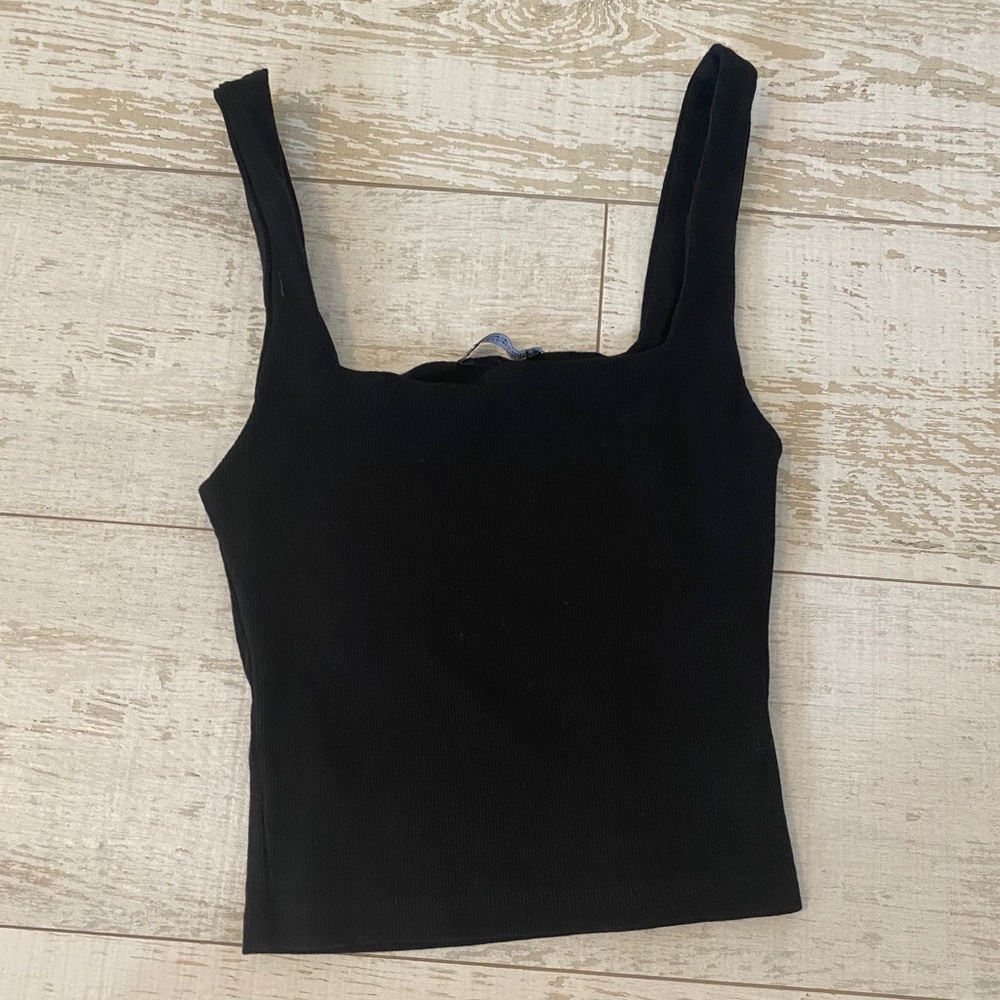 Black Zara tank top